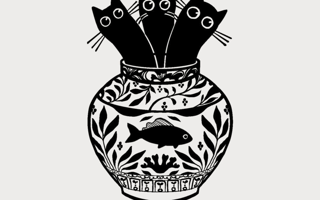 Vase Cat